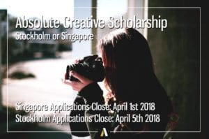 Absolute Internship Creative Scholarship
