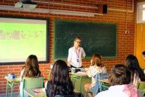 student teacher in barcelona