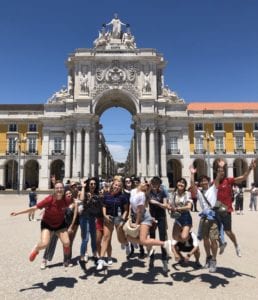 The Absolute interns exploring the city of Lisbon, Portugal