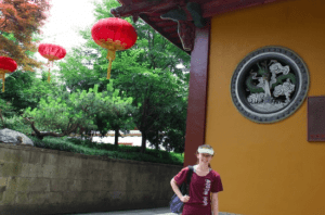 Intern exploring Shanghai