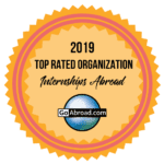Absolute Internship Top Rated Organization Award