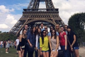 Paris trip with the London internship program with Absolute Internship